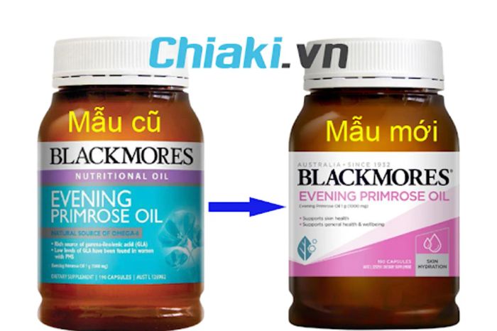 thuốc điều hòa kinh nguyệt Blackmores Evening Primrose Oil Úc, 190 viên