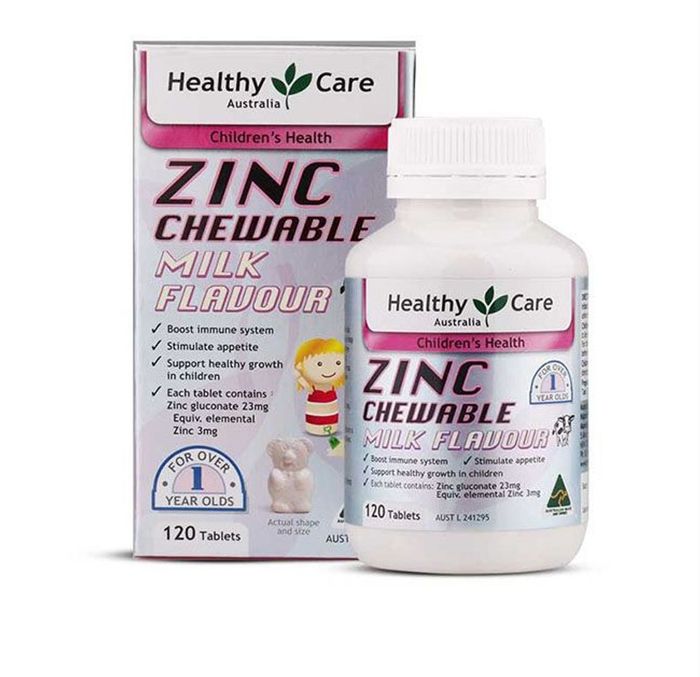 Viên bổ sung kẽm Healthy Care ZinC cho bé