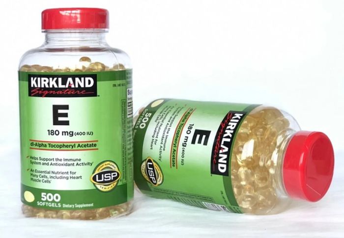 Vitamin E Kirkland 400 IU - sản phẩm TPCN của Mỹ