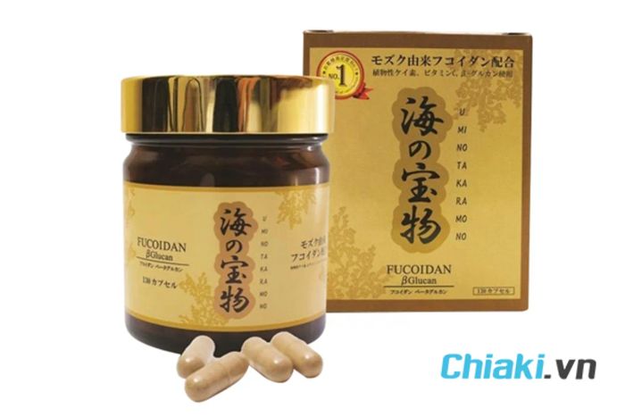 Viên uống Fucoidan Umi no Takaramono của Nhật Bản