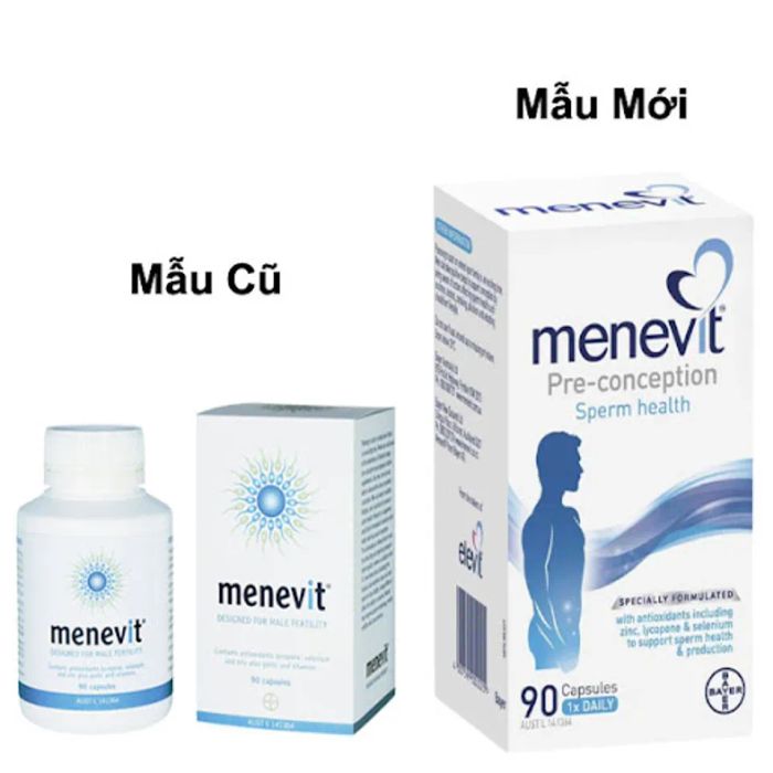 Viên Uống Menevit Tăng Ham Muốn Cho Nam Giới Của Úc, 90 viên