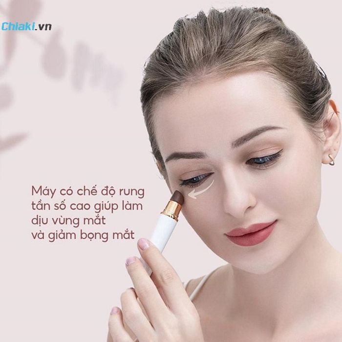 Máy Massage giảm bọng mắt, nếp nhăn, thâm mắt và trẻ hóa môi Joou U2