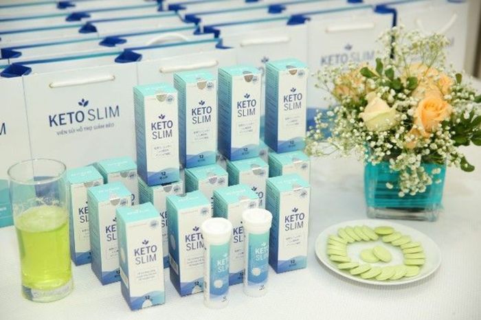 Giá viên sủi Keto Slim chính hãng