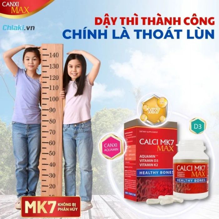 Calci tảo biển đỏ Mk7 Max