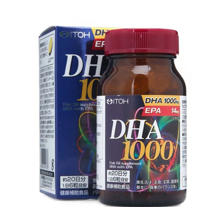 Sản phẩm bổ não DHA 1000mg & EPA 14mg ITOH