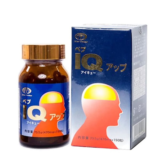 Viên Uống Tuần Hoàn Não Của Nhật Pep IQ Up, Lọ 150 Viên