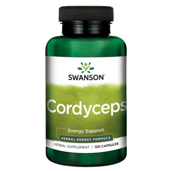 Thuốc đông trùng hạ thảo dạng viên Swanson Cordyceps