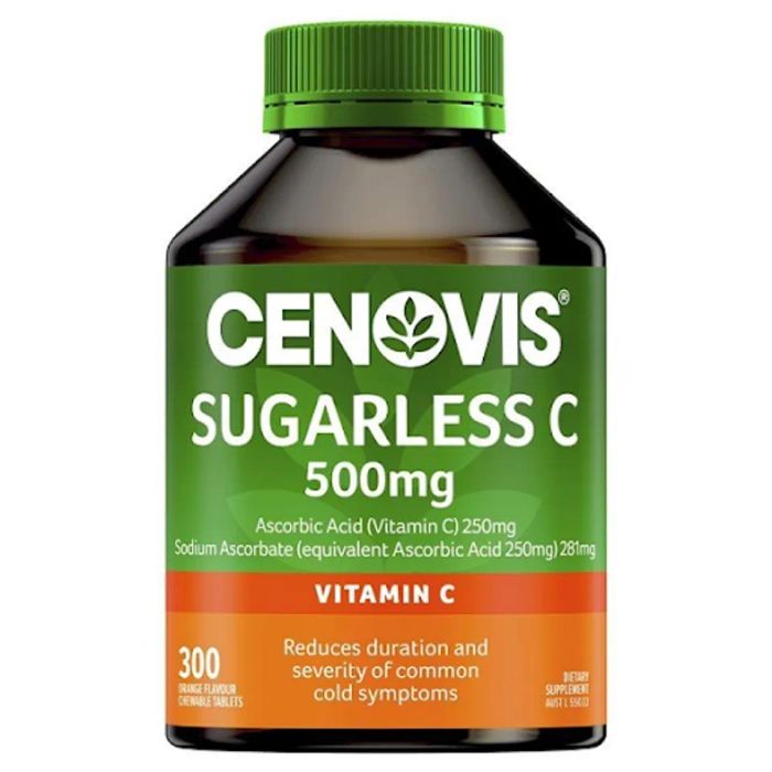 Vitamin C Không Đường Cenovis Sugarless C 500mg Dạng Viên