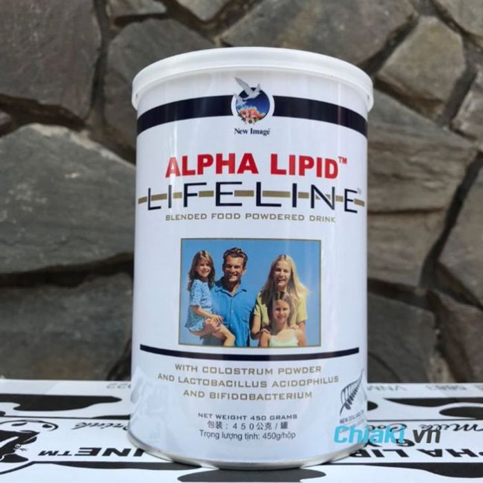 Sữa canxi Alpha Lipid Lifeline cho người già tiểu đường 