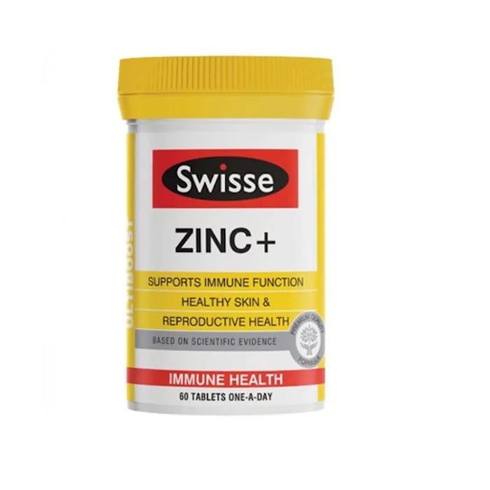 Viên Bổ Sung Kẽm Swisse Zinc+, Úc