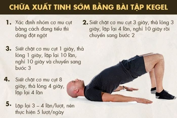 Cách giải quyết vấn đề xuất tinh sớm từ A đến Z