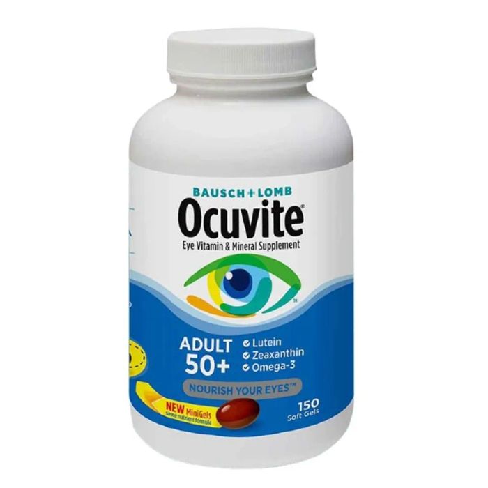 Thuốc bổ mắt Ocuvite Adult 50+ dành cho người già từ 50 tuổi trở lên