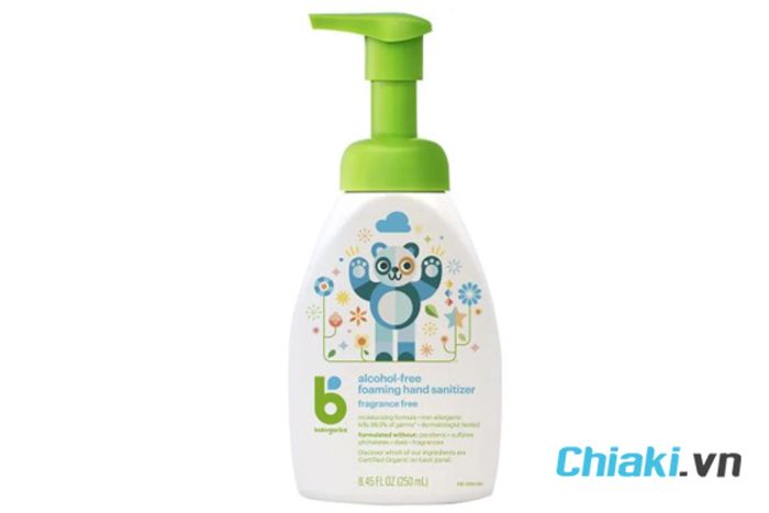 Nước rửa tay khô dành cho trẻ em Babyganics