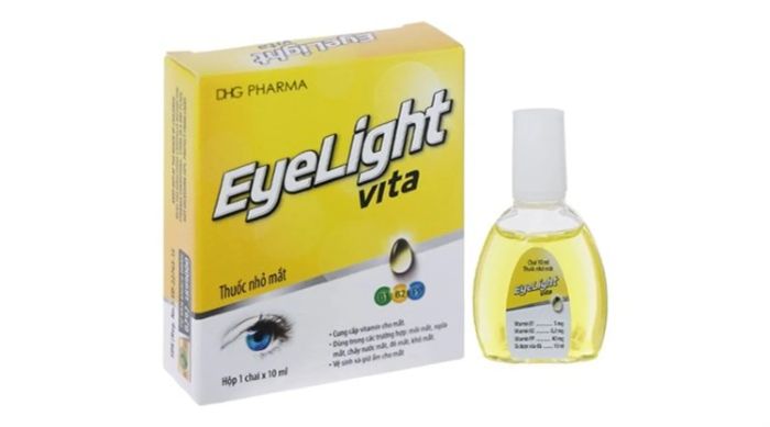 Eyelight Vita Yellow - giúp phòng ngừa viêm bờ mi, viêm giác mạc, viêm kết mạc.