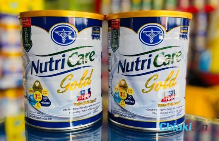 Sữa canxi dành cho người già Nutricare Gold