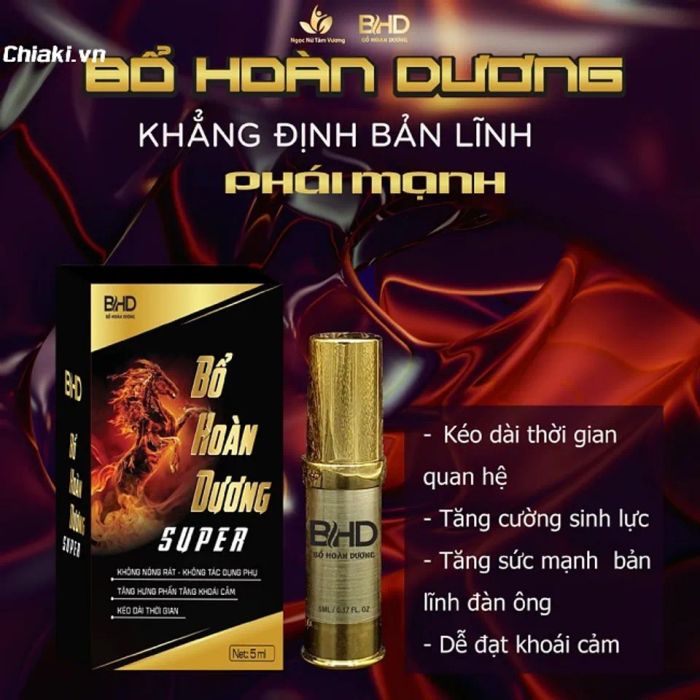 Chai Xịt Bổ Hoàn Dương Super