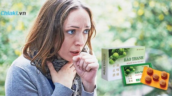 Viên ngậm ho đau họng cho bà bầu Bảo Thanh