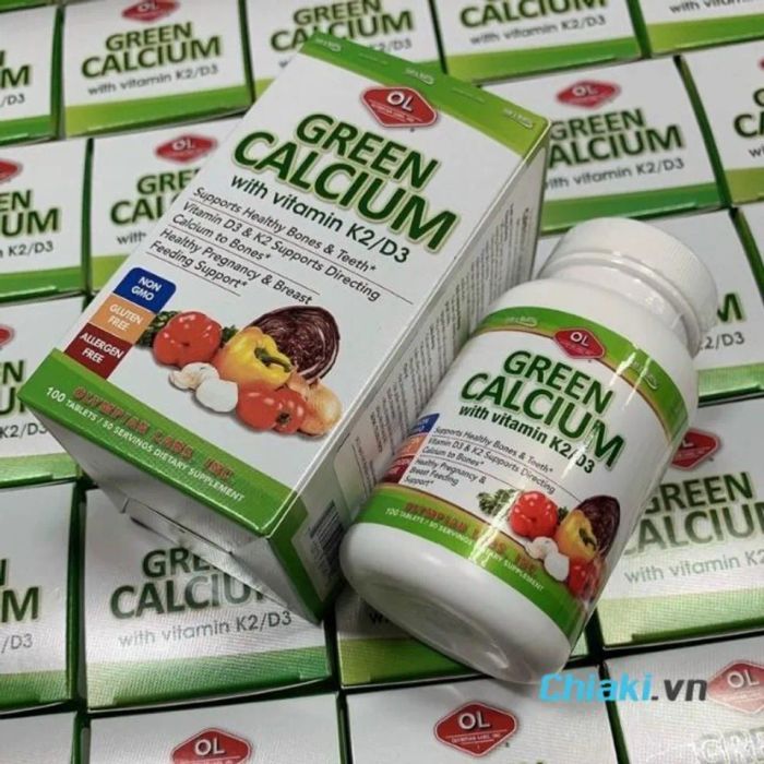 Canxi tự nhiên từ Olympian Labs Green Calcium