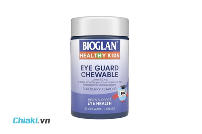 Viên uống bổ mắt Úc cho trẻ em Bioglan Kids Eye Guard nhai được