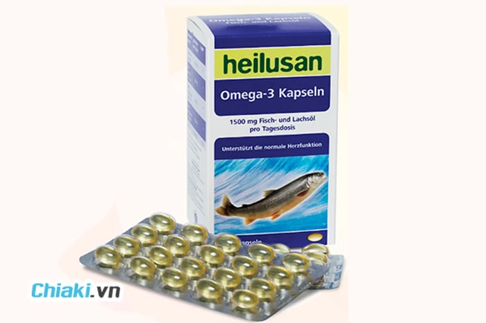 Dầu cá EDEKA Omega-3 Kapseln 1500 mg 