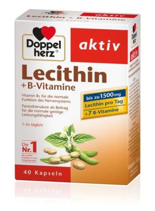 Viên uống mầm đậu nành Lecithin Đức Doppelherz