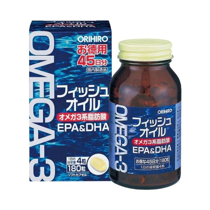 Thuốc bổ mắt dành cho người già từ Nhật Bản Omega 3 Orihiro