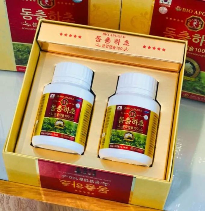 Viên đông trùng hạ thảo Hàn Quốc Gold Bio