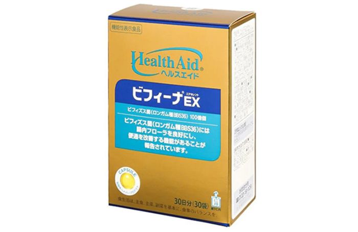 Men vi sinh của Nhật HealthAid Bifina Gold EX