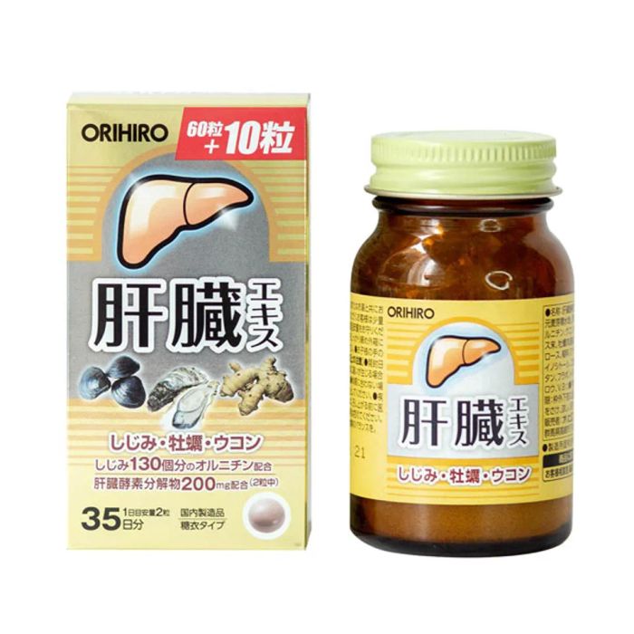 Viên uống giải độc gan Orihiro Nhật Bản