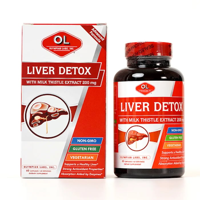 Viên Uống Hỗ Trợ Chức Năng Gan Liver Detox Của Olympian Labs Mỹ