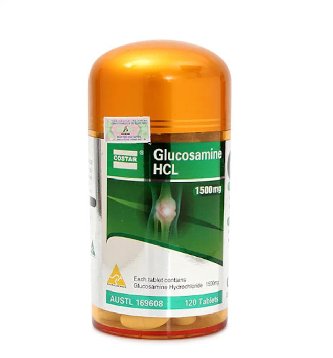 Glucosamine Úc Costar HCL 1500mg