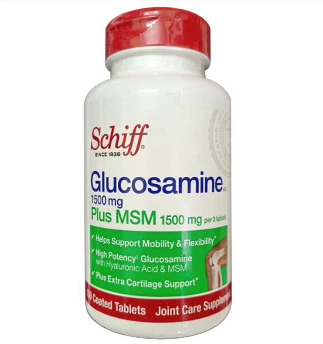 Schiff Glucosamine Plus MSM 1500mg