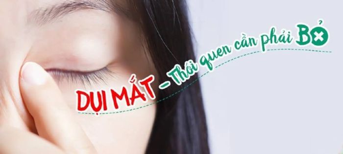 Rời bỏ những thói quen xấu gây hại cho mắt