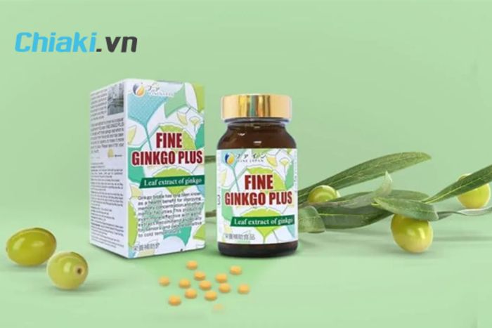 Viên uống Ginkgo Biloba của Nhật Fine Plus