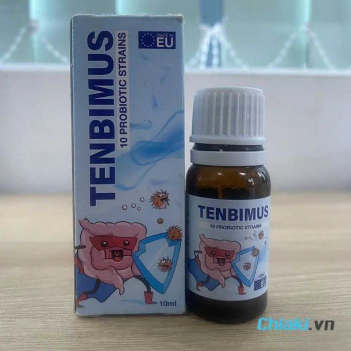 Thuốc trị táo bón cho trẻ sơ sinh Tenbimus 