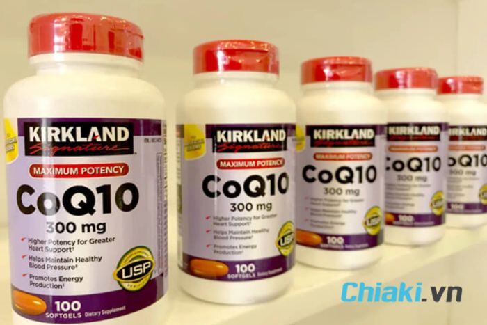 Viên Uống Kirkland CoQ10 300mg - Hỗ Trợ Sức Khỏe Tim Mạch