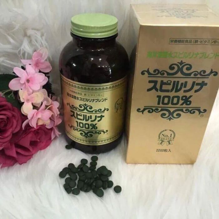 Tảo xoắn Spirulina Nhật Bản