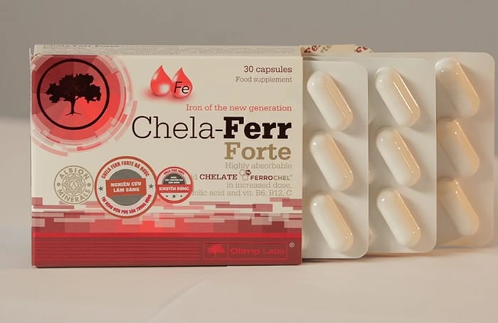 Viên sắt Chela-Ferr Forte