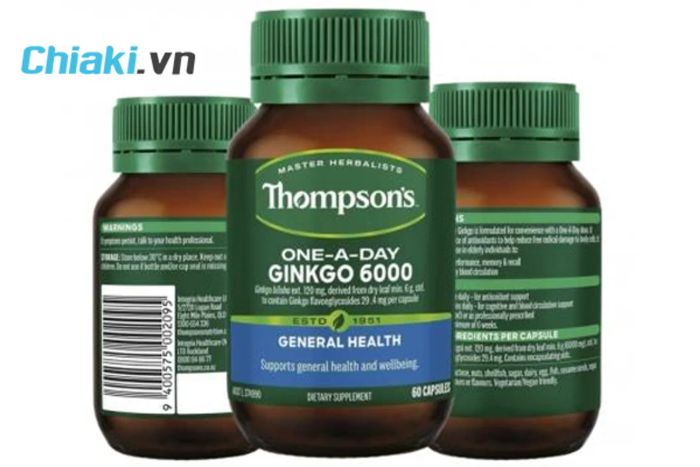 Thompson's One A Day Ginkgo 6000mg