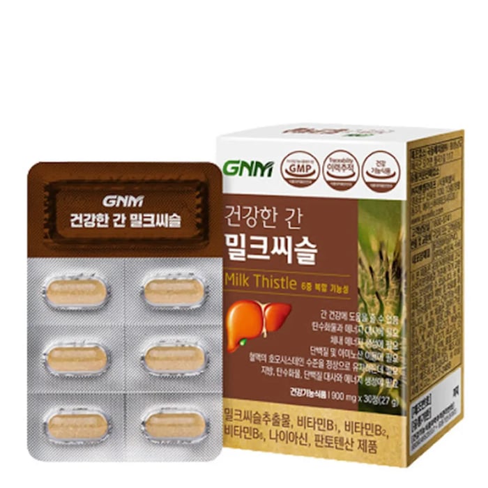 Viên Uống Hỗ Trợ Bổ Gan, Làm Mát Gan GNM Natural Milk Thistle