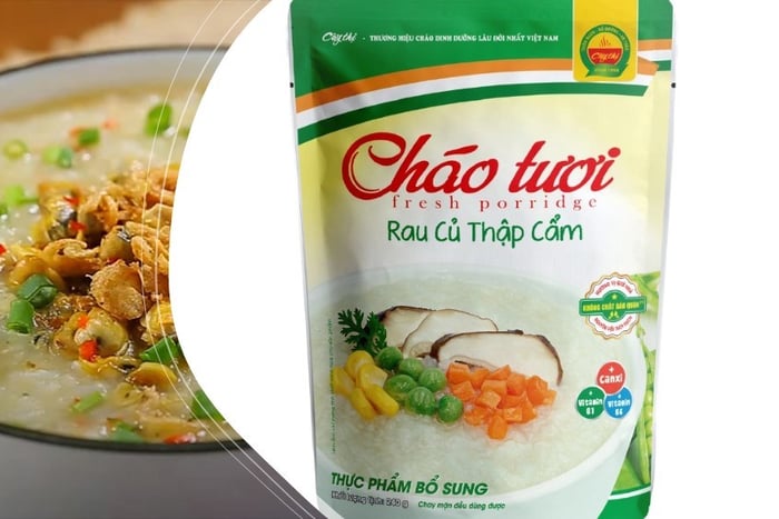 Cháo tươi Cây Thị vị rau củ thập cẩm gói 240g