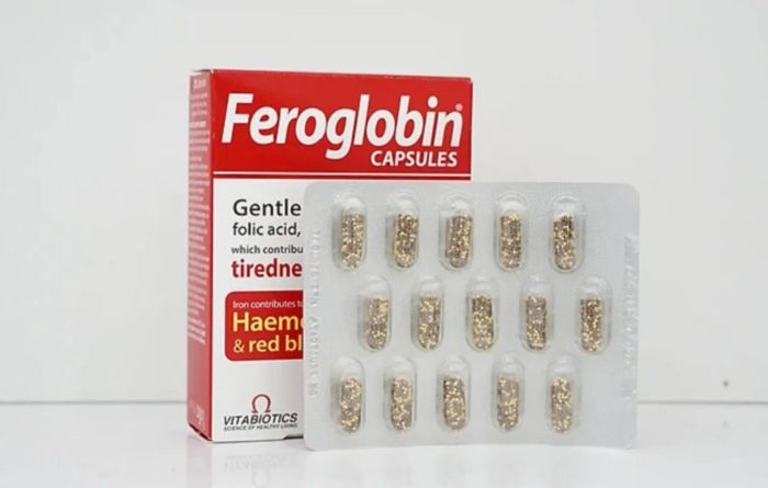 Thuốc bổ máu B12 Feroglobin