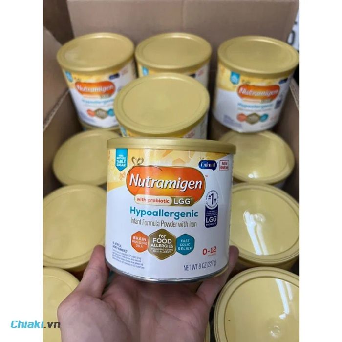 Sữa Enfamil Nutramigen áp dụng công thức riêng cho bé bị dị ứng đạm bò