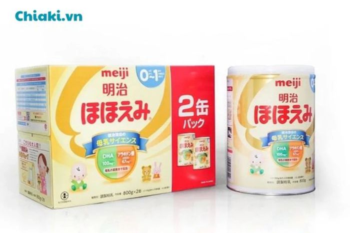 Sữa Nhật Meiji số 0 dành cho bé từ 0-1 tuổi