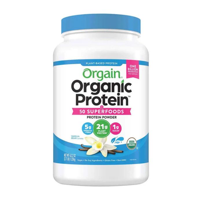 Bột protein hữu cơ Orgain Organic Protein & Superfoods