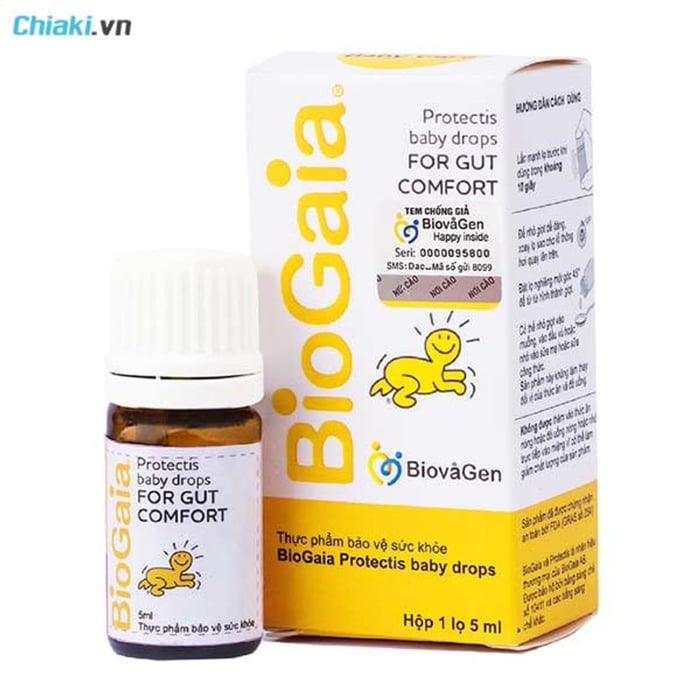 Men vi sinh BioGaia Protectis Baby