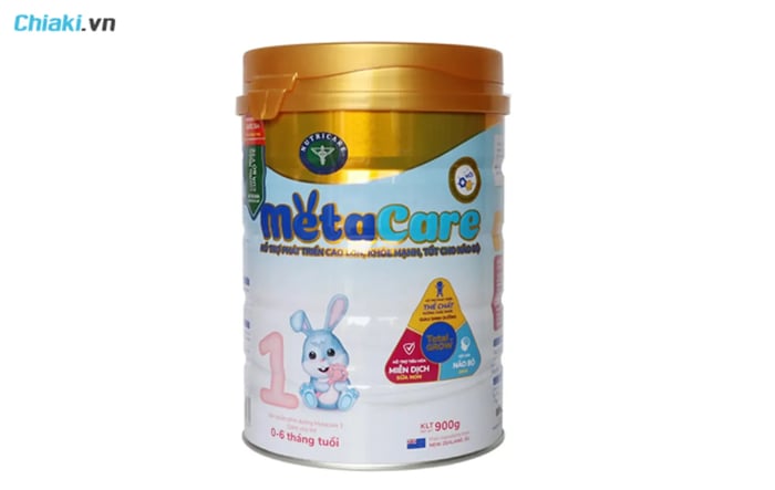 sữa cao năng lượng cho bé dưới 1 tuổi Meta Care số 1