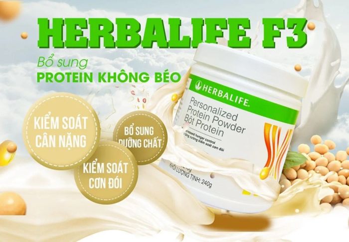 Bột ăn kiêng Protein Herbalife F3 