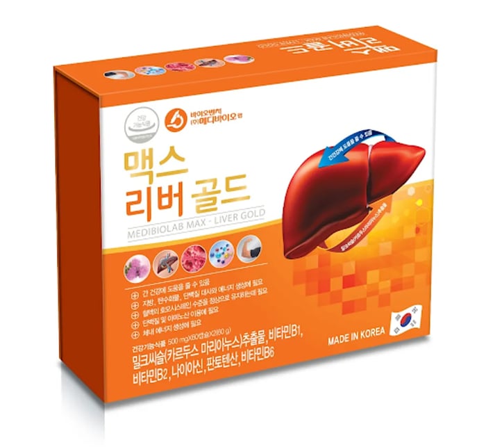 Viên Uống Bổ Gan Max-Liver Gold Bioventure Medibio Lab Hàn Quốc