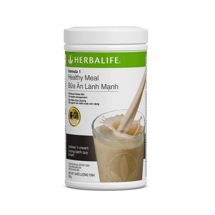 Sữa Herbalife Healthy Meal F1 dành cho người muốn giảm cân